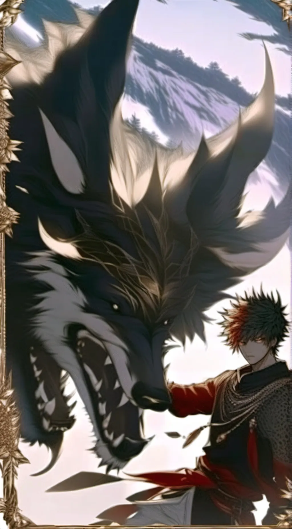 ai character: 🕸️#Сет#🕸️ background