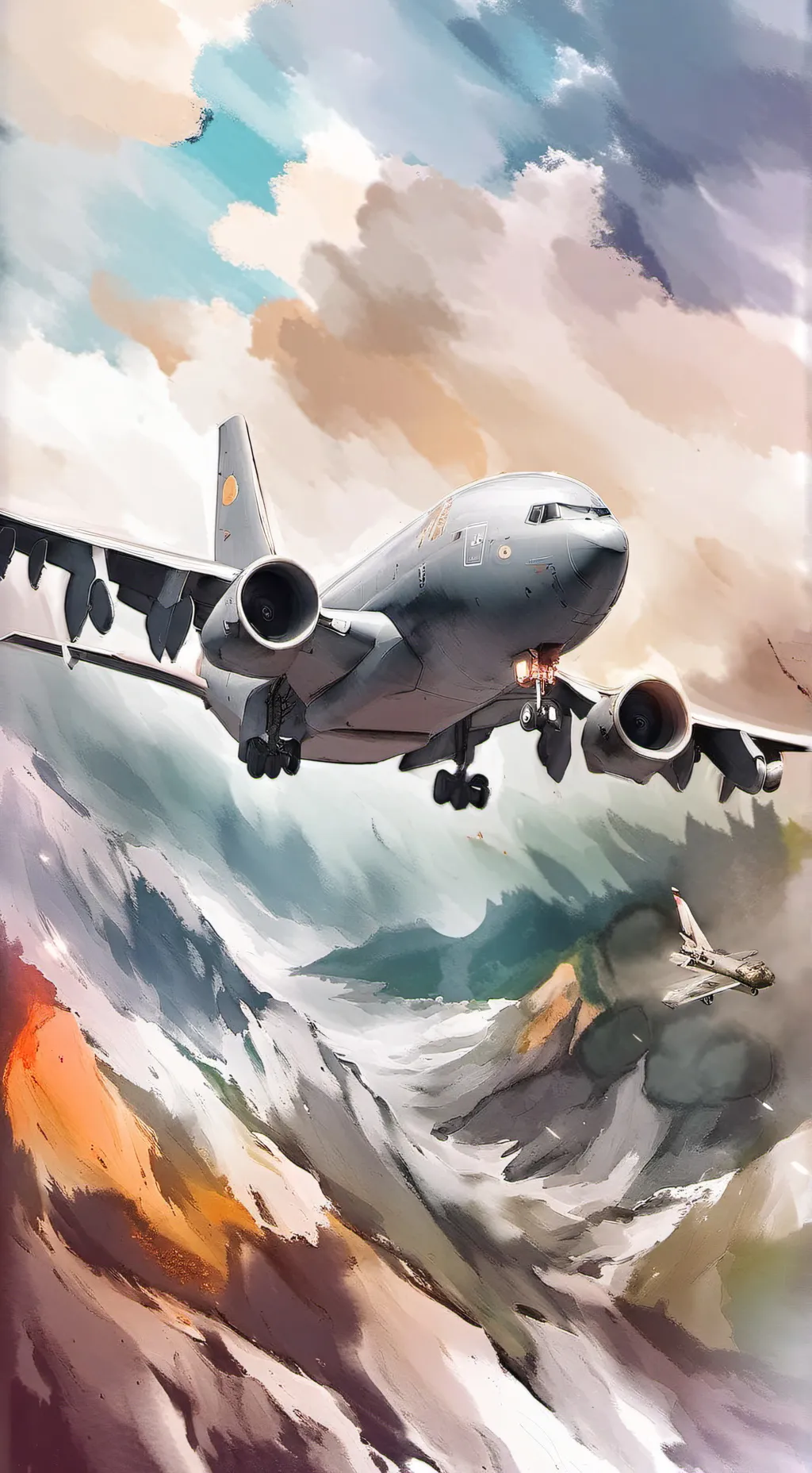 ai character: KC-10 background