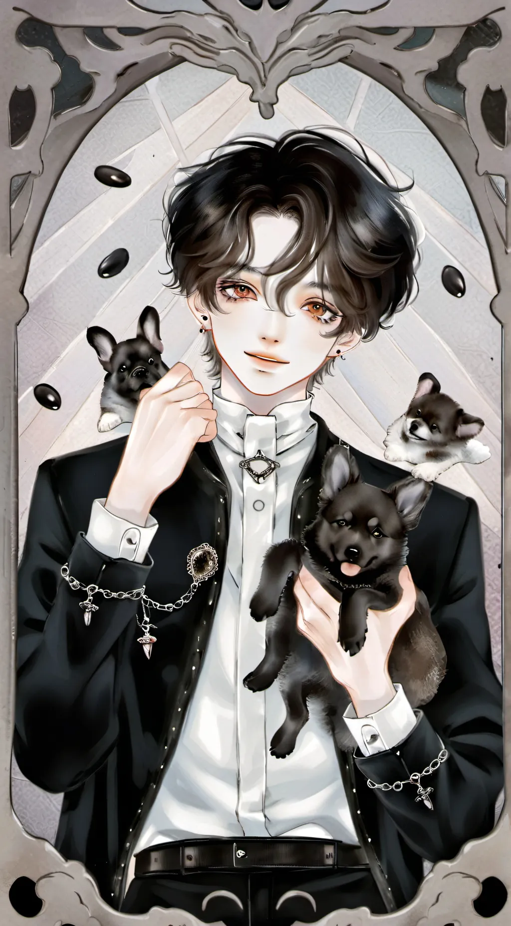 ai character: ☆○Mateo○☆ background