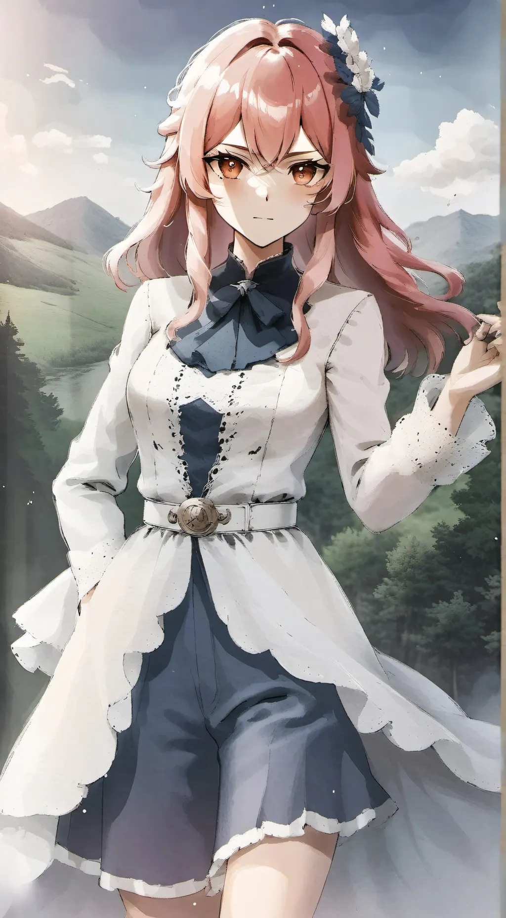 ai character: arero  background