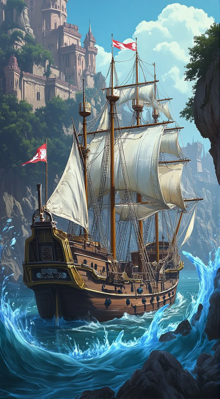 ai character: A Pirate's Voyage background