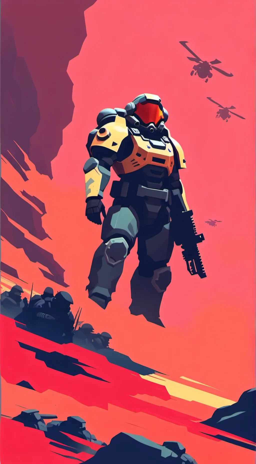 ai character: helldiver roleplay background