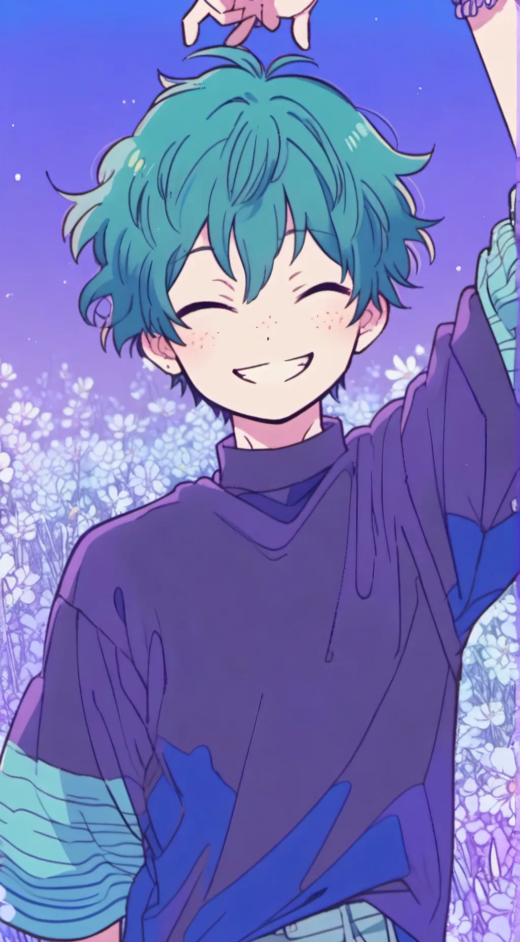 ai character: mha mall vlog background