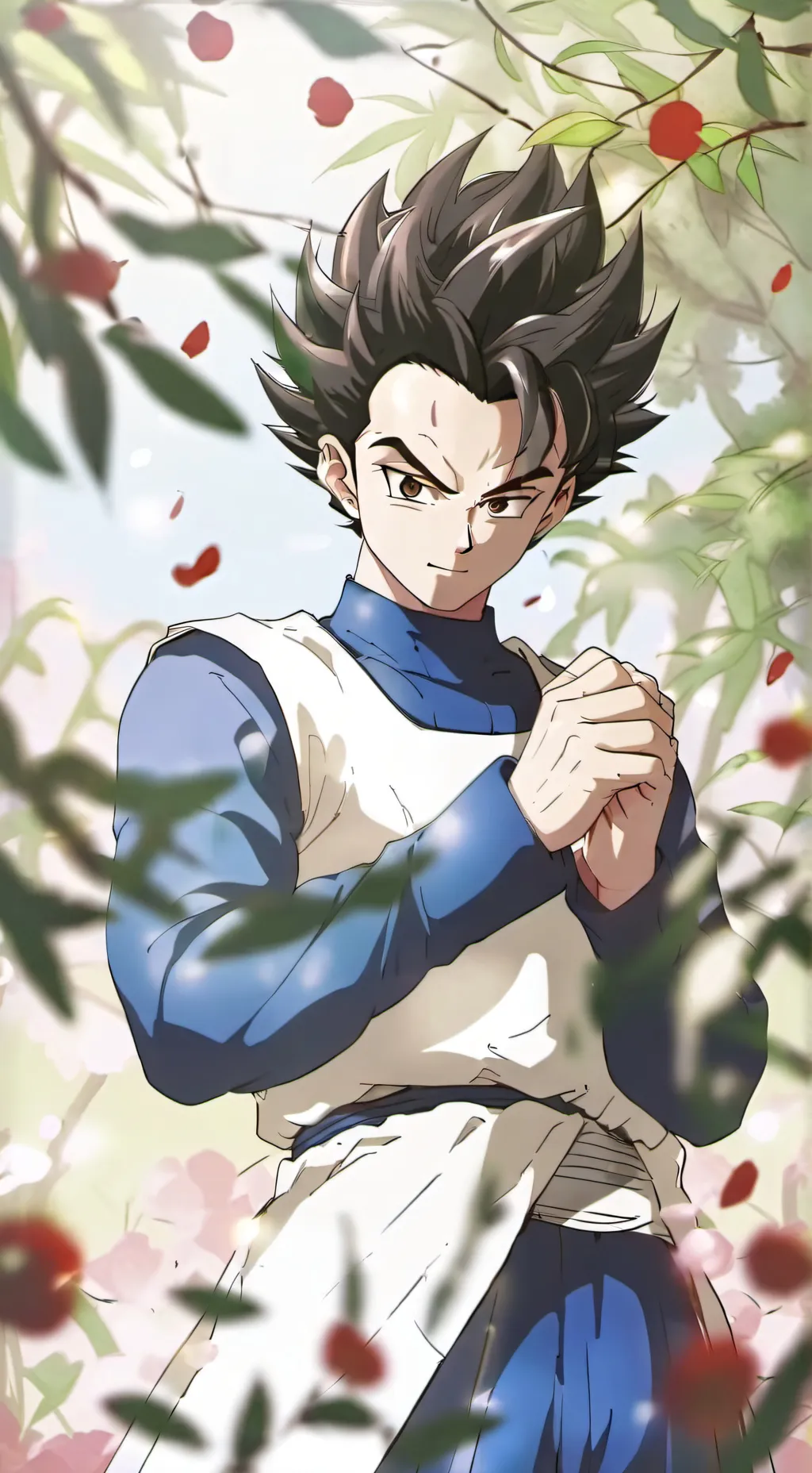 ai character: 💙🩵🧧Vegeta🧧🩵💙 background