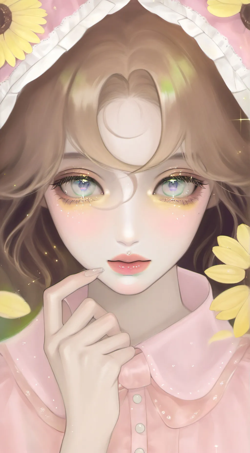 ai character: Loving Girl background