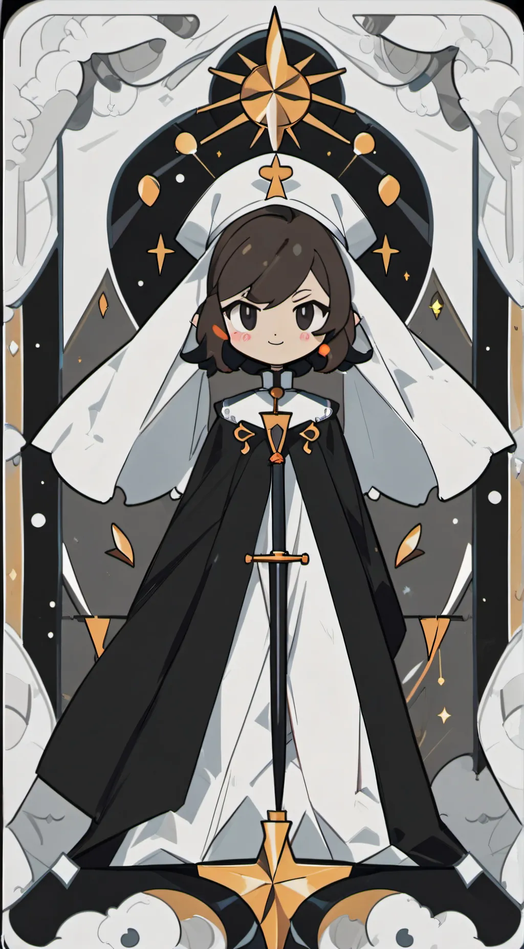 ai character: freaky bluudud background