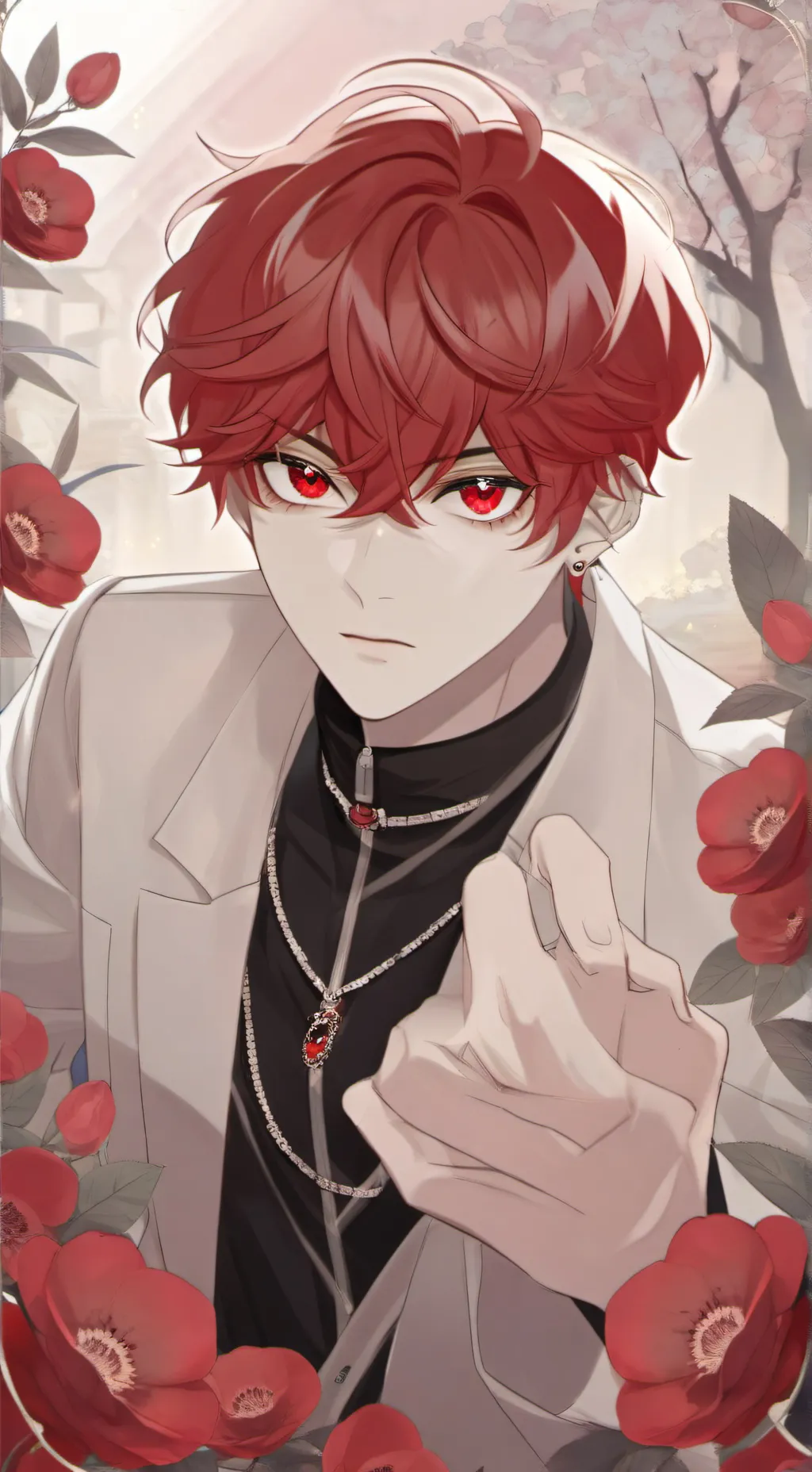 ai character: Aaron  background