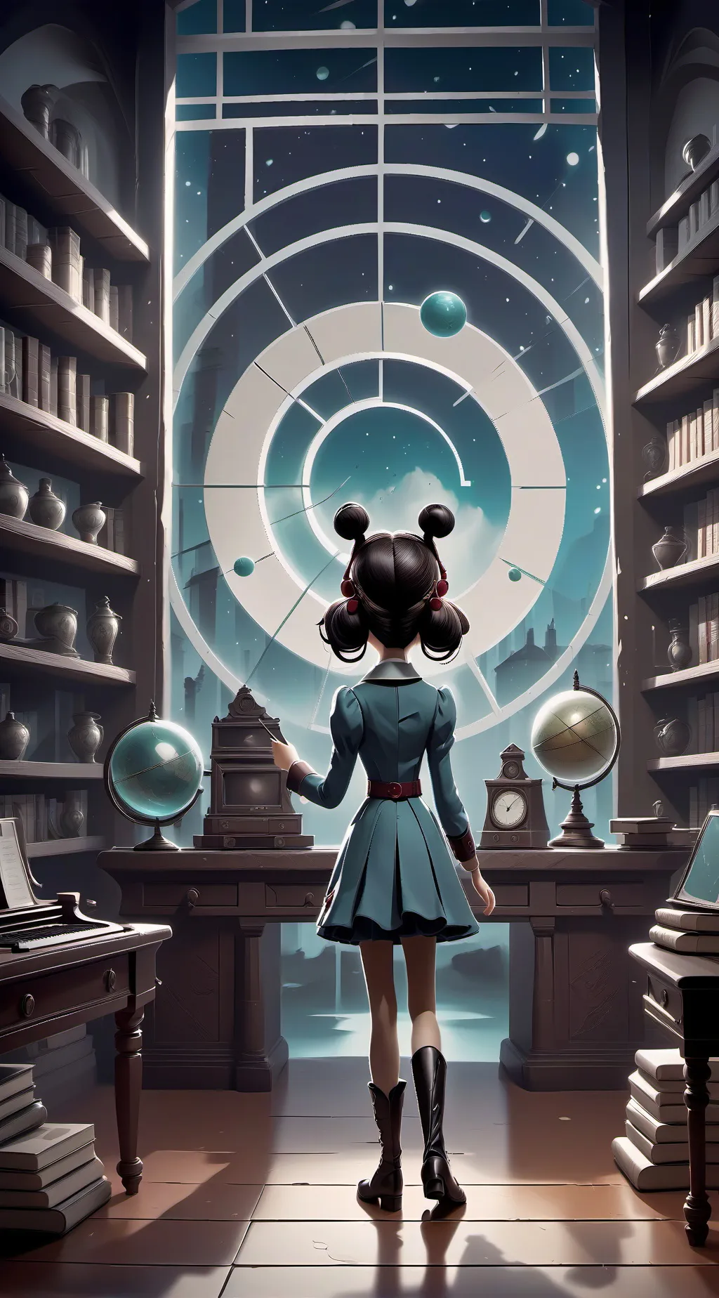 ai character: Countryhuman background