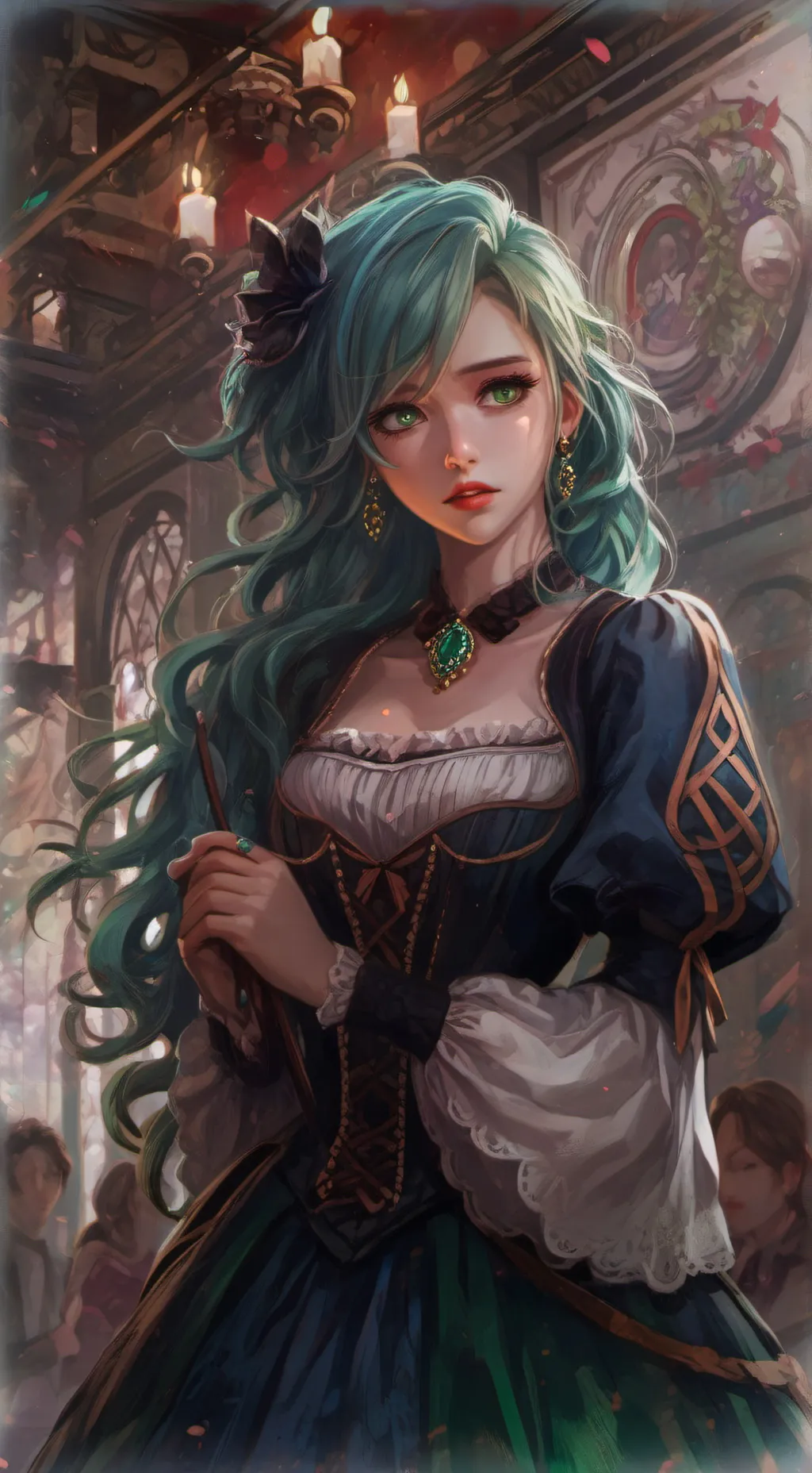 ai character: Bella, the Forgetf background