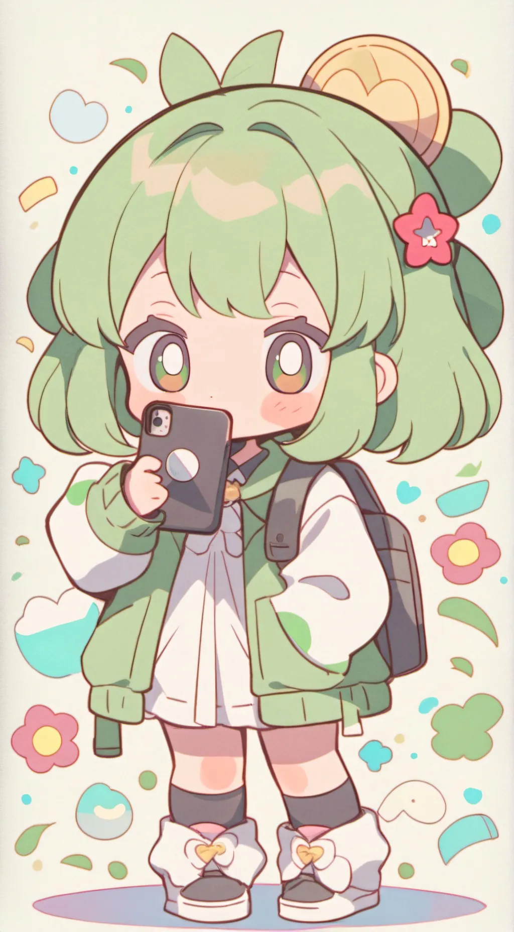 ai character: YouTube  background