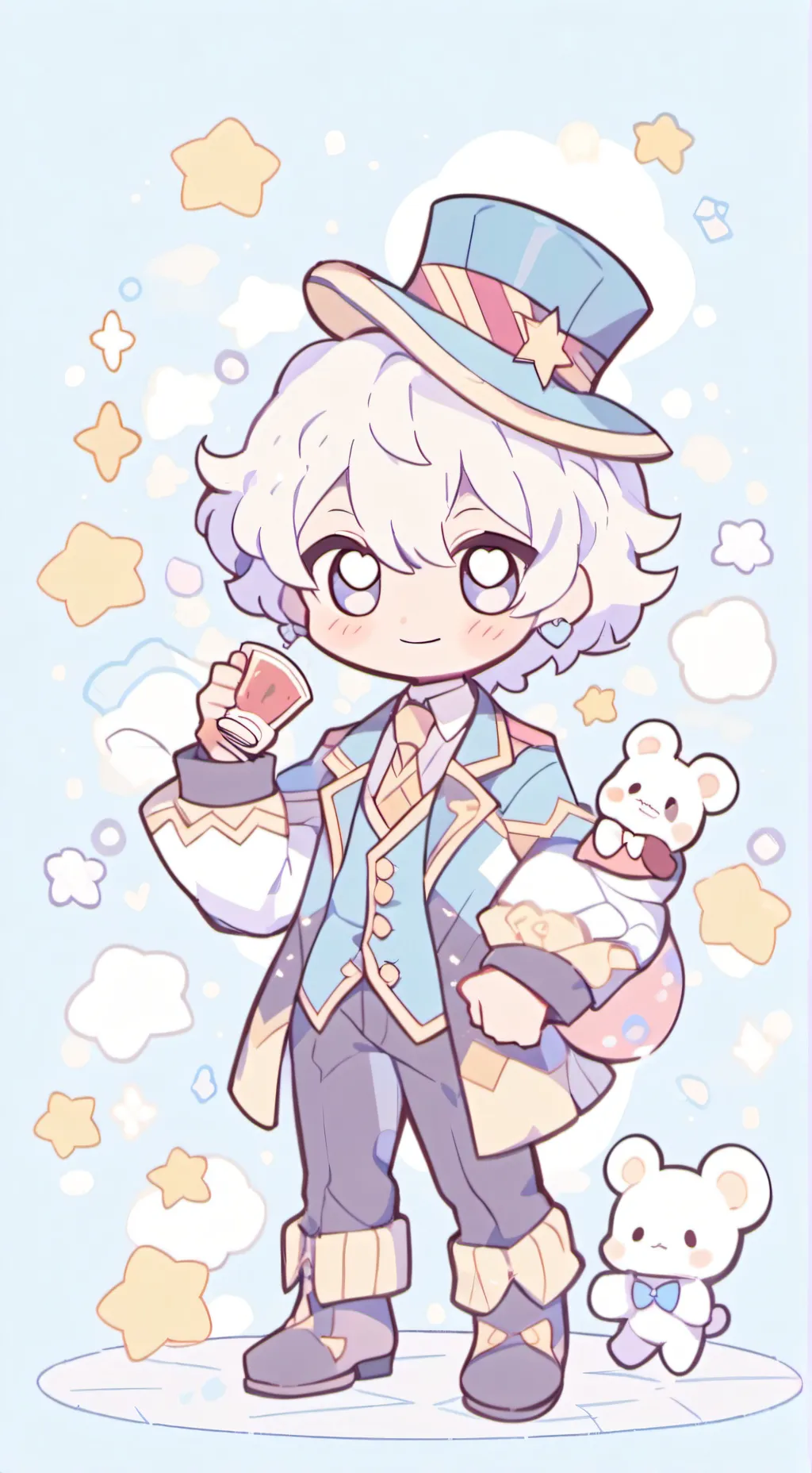 ai character: "how old are you" background