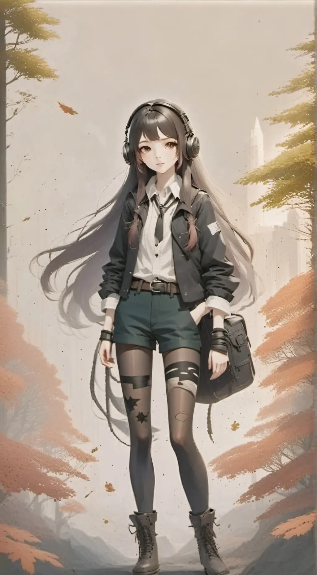 ai character: Hazel background