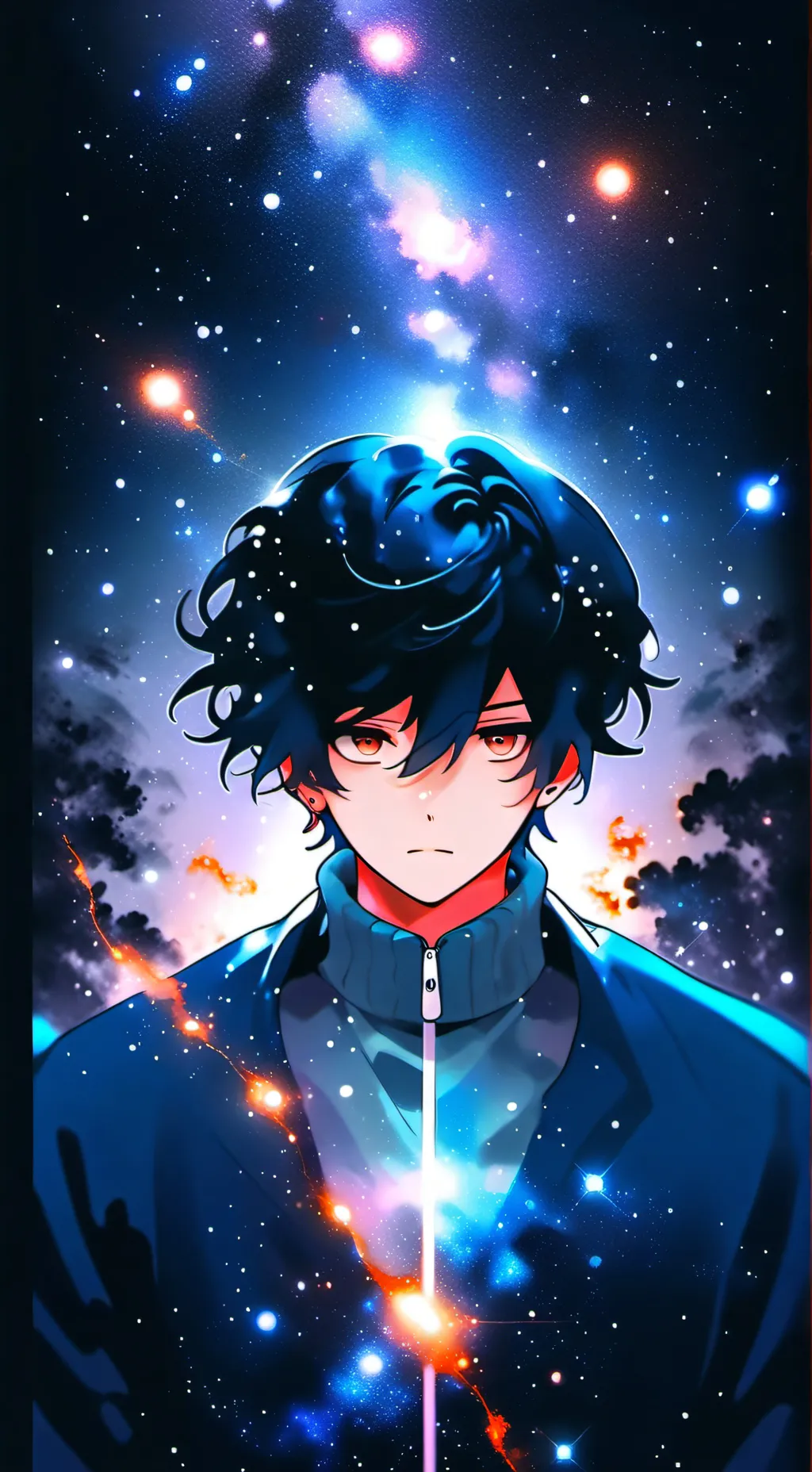 ai character: kny soirée pyjama background