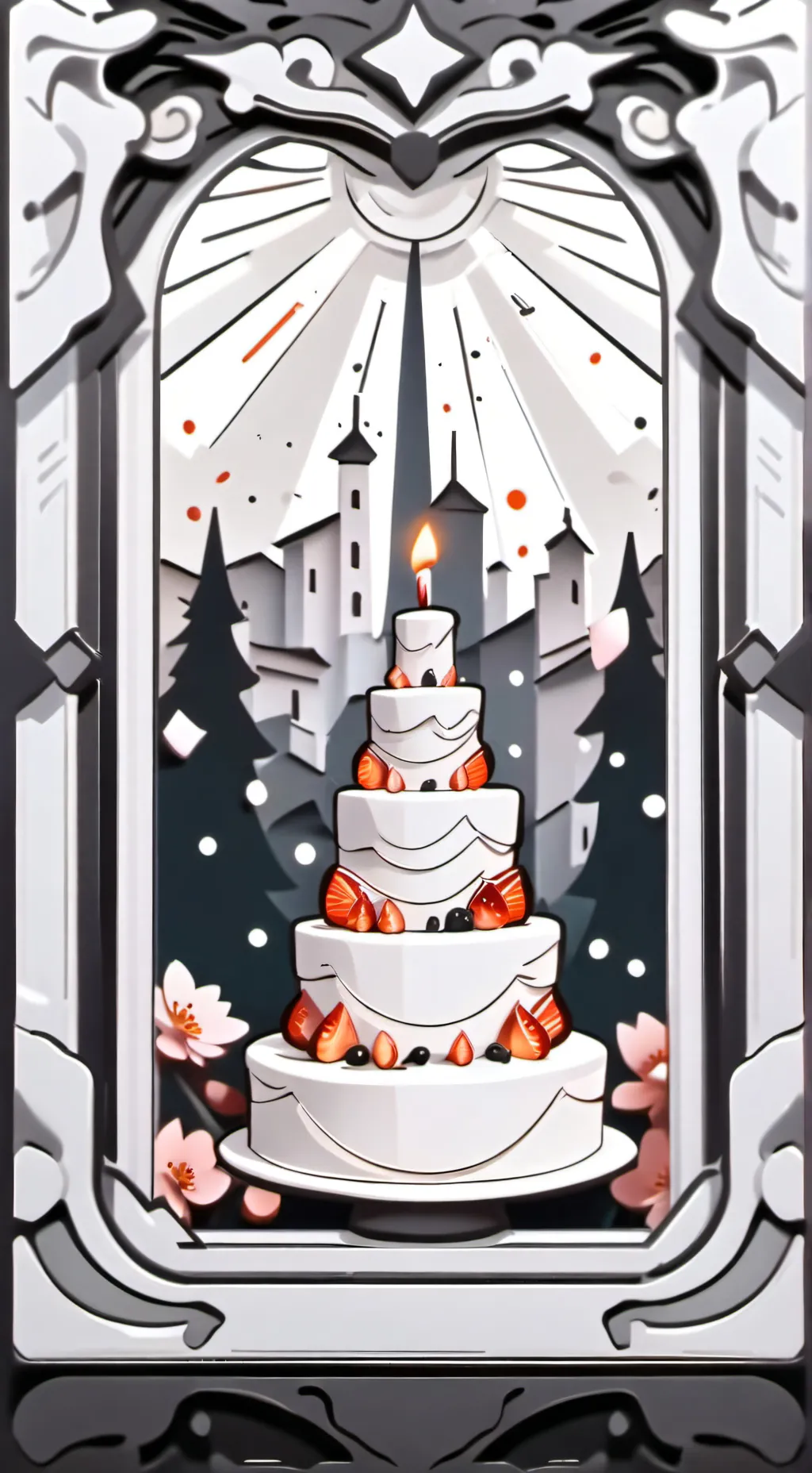 ai character: KNY birthday background