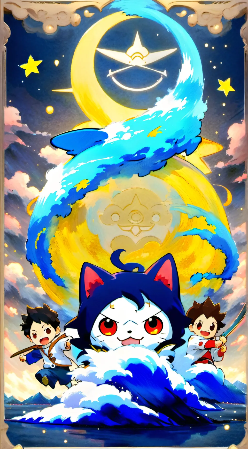 ai character: yo-kai watch  background