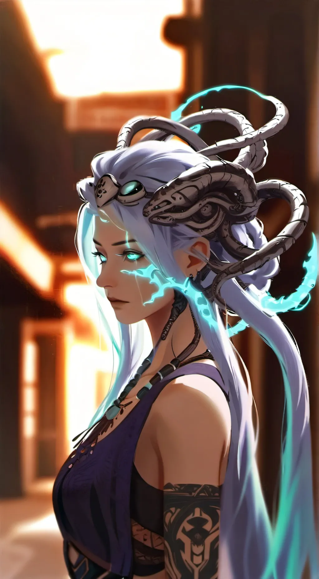 ai character: Kaela background