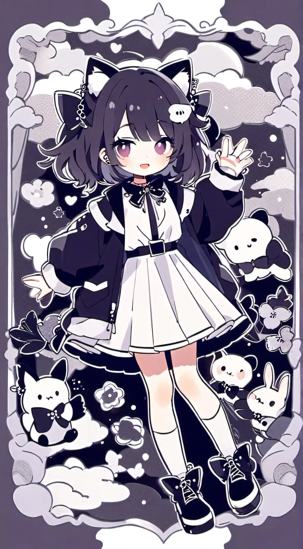 ai character: wilf hybrid  background