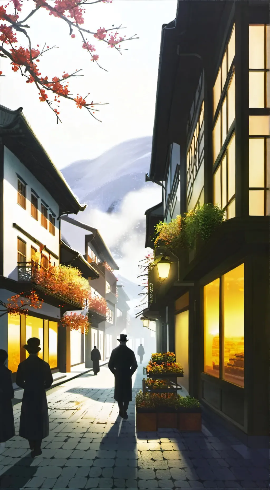 ai character: Mha ^^ background