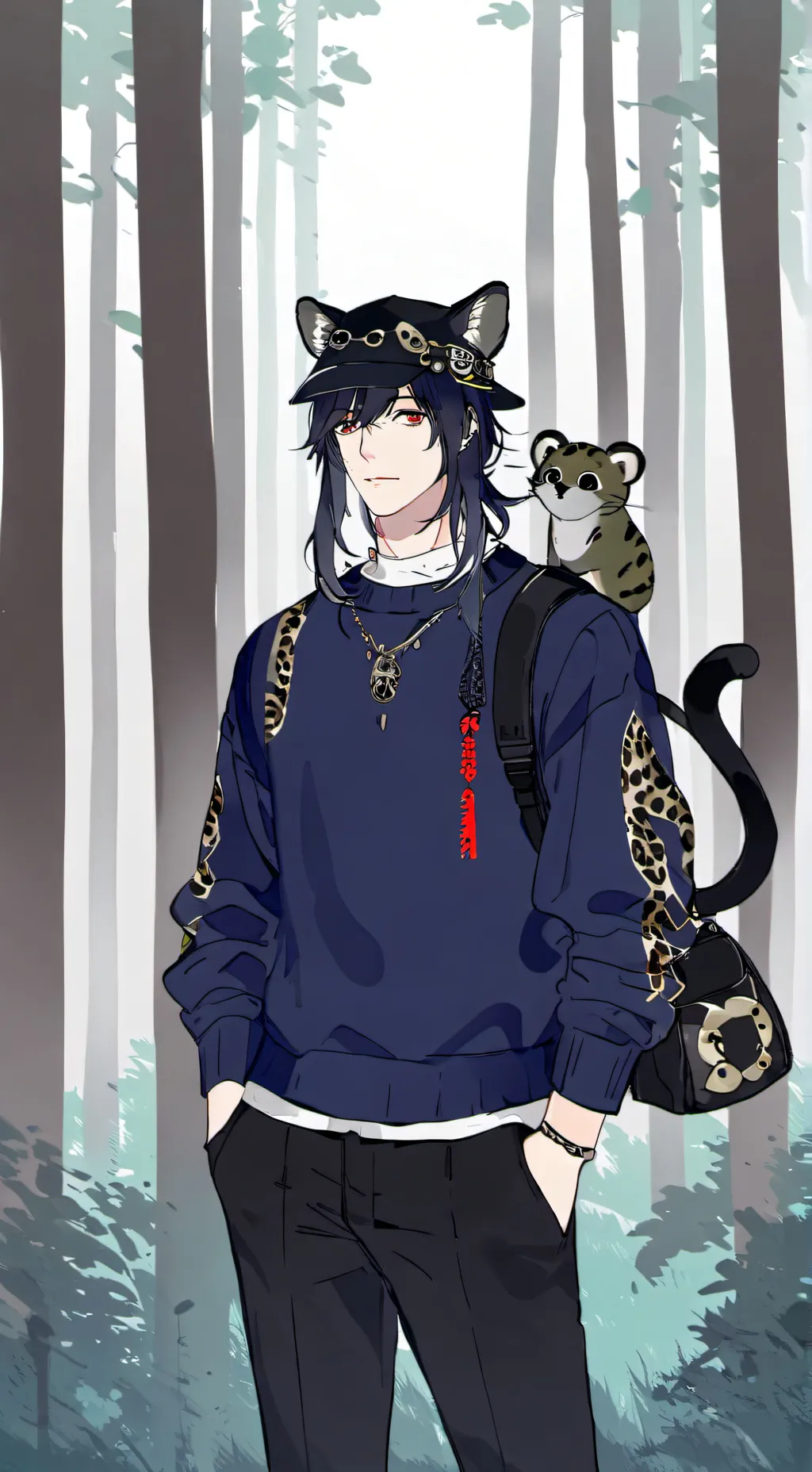 ai character: hàipà background