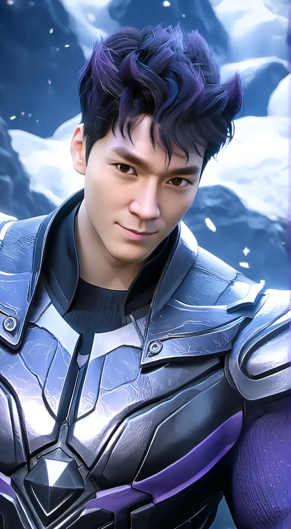 ai character: Thanos background