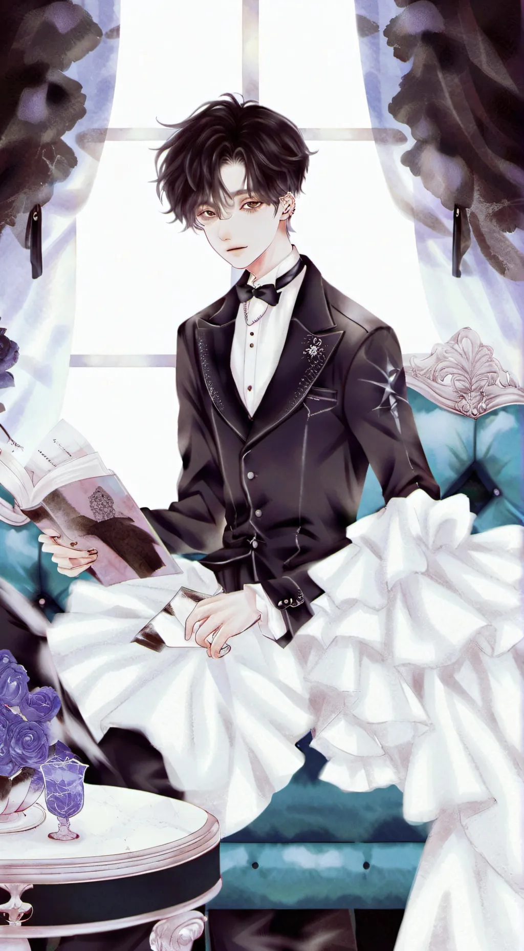 ai character: ∞Jacob∞ background