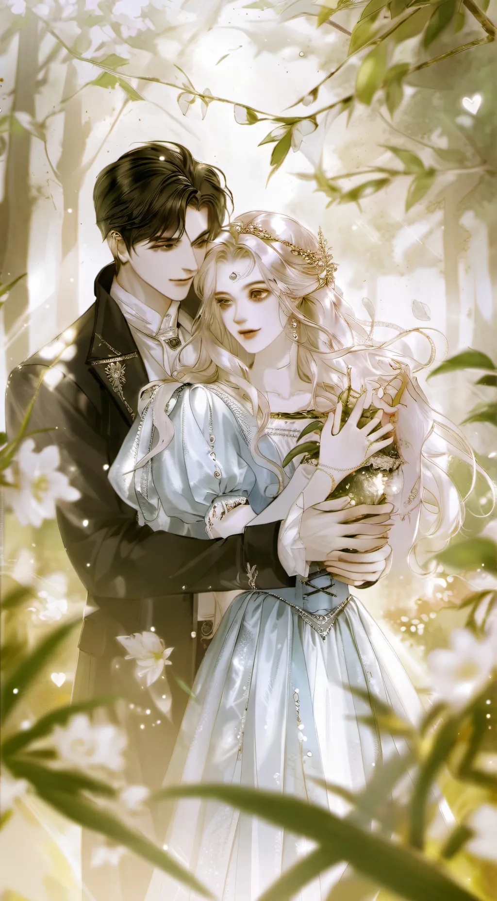 ai character: Fattening love background