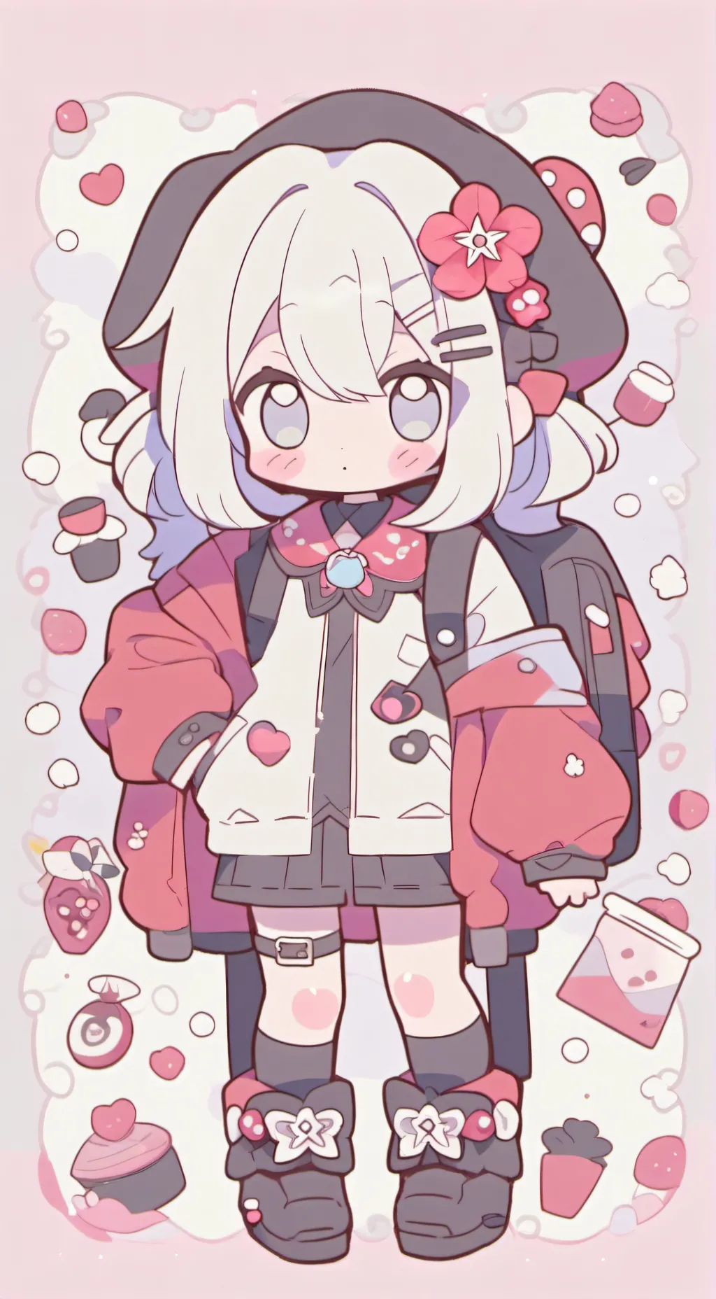 ai character: Kitty background