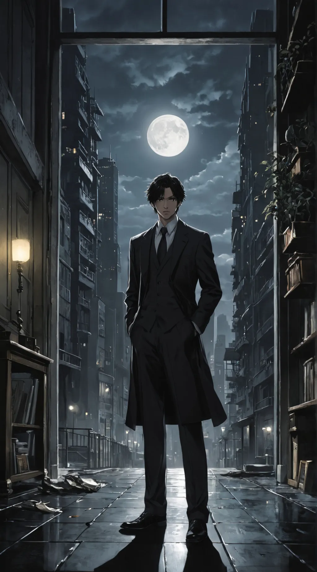 ai character: Cassiel background