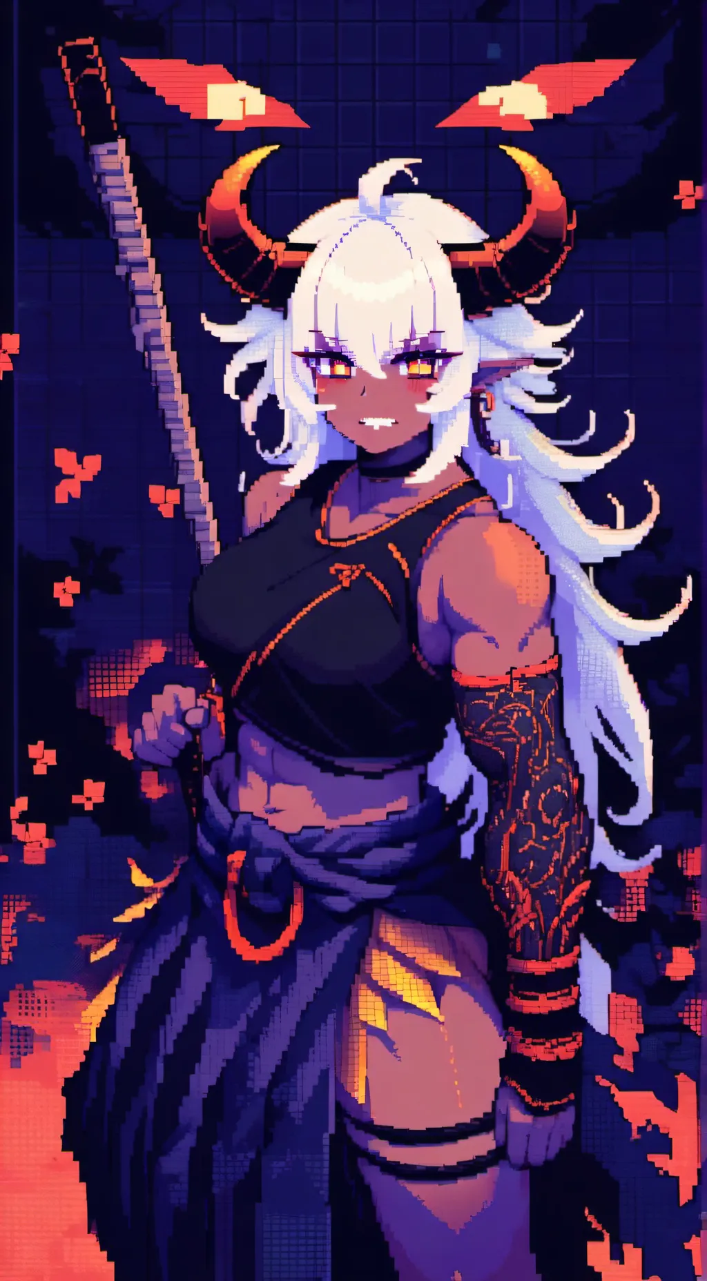 ai character: Reina  background