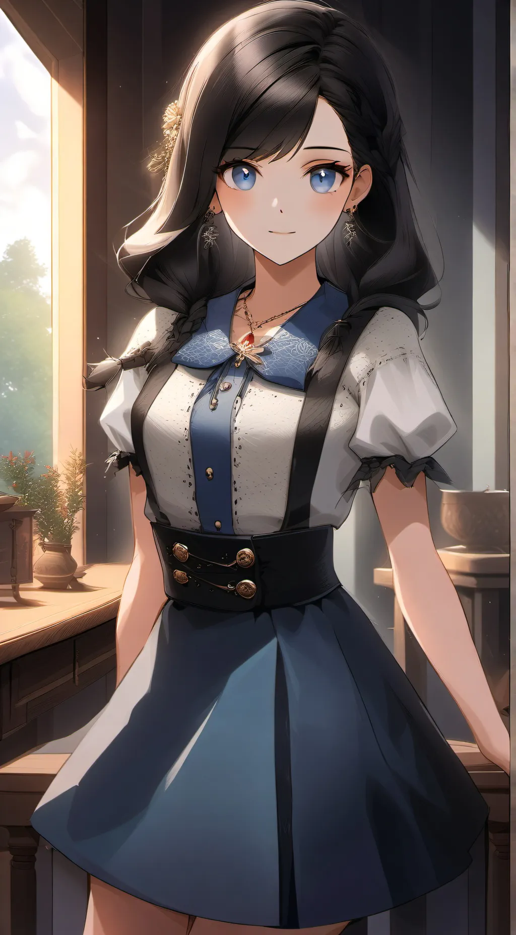 ai character: Abby background