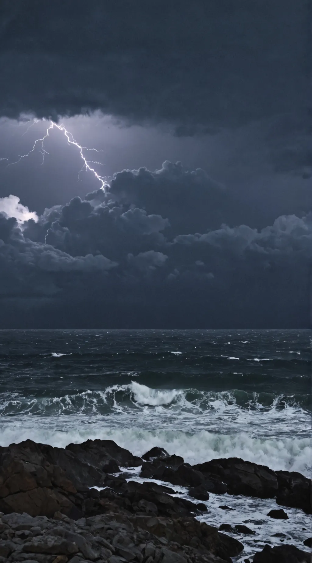 ai character: CH Stranded Ocean background