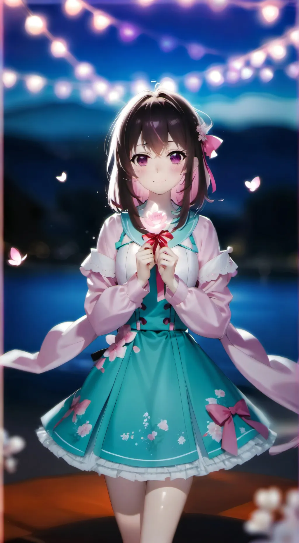 ai character: ES TU HERMANA AMY  background