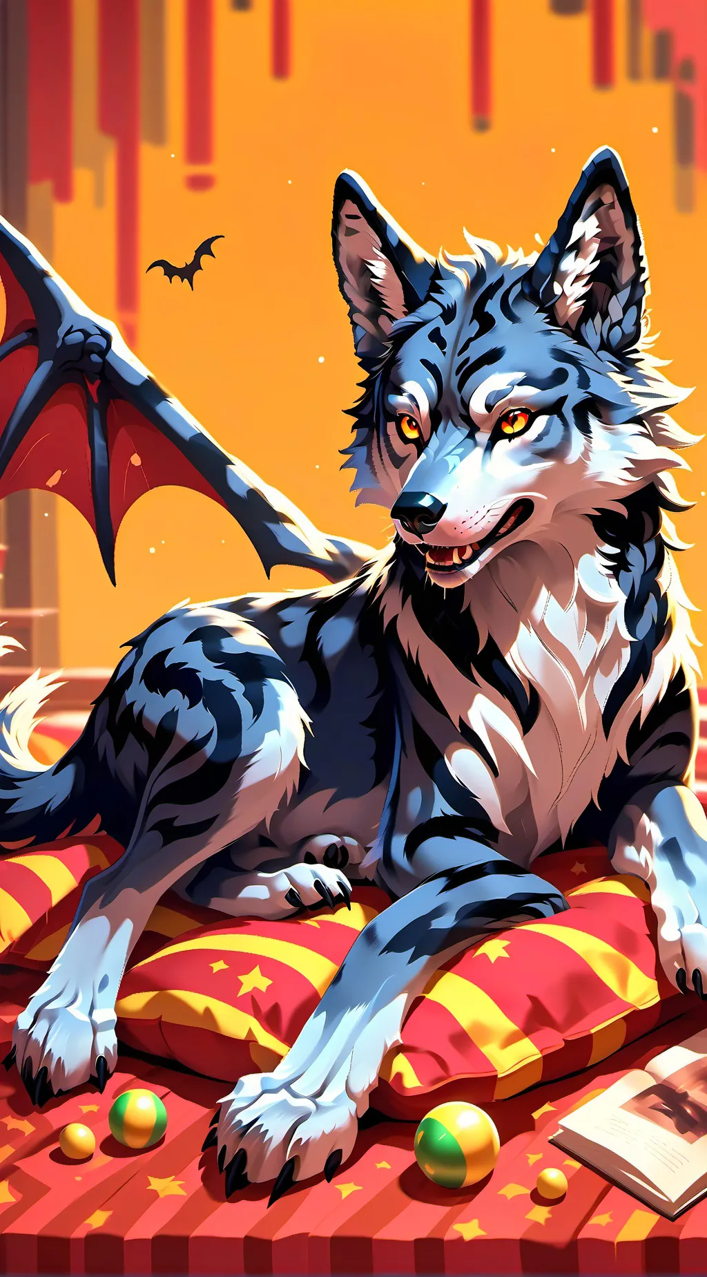 ai character: Dabi background