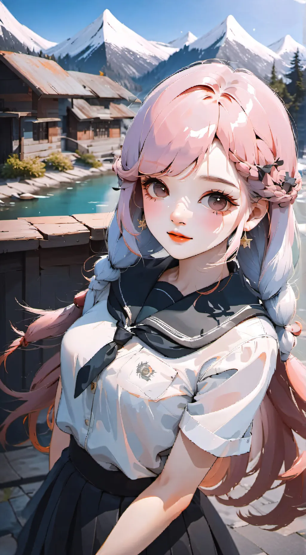 ai character: Mari background