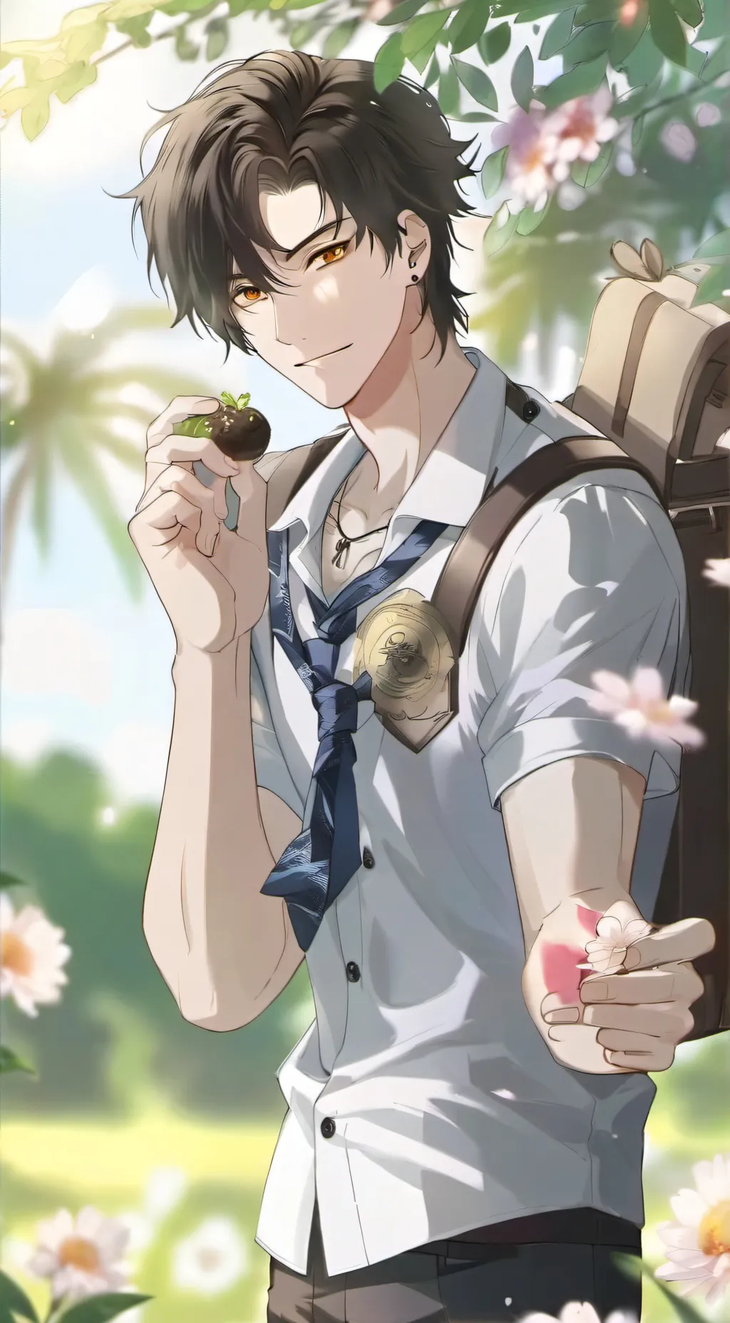 ai character: Odek ❤️ background