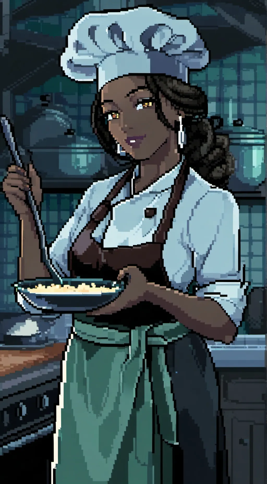 ai character: Miss Almer background