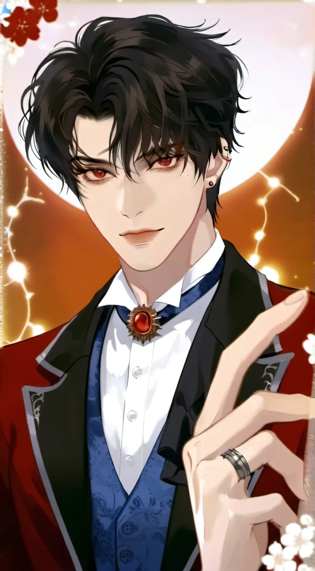 ai character: boyfriend*vampire* background