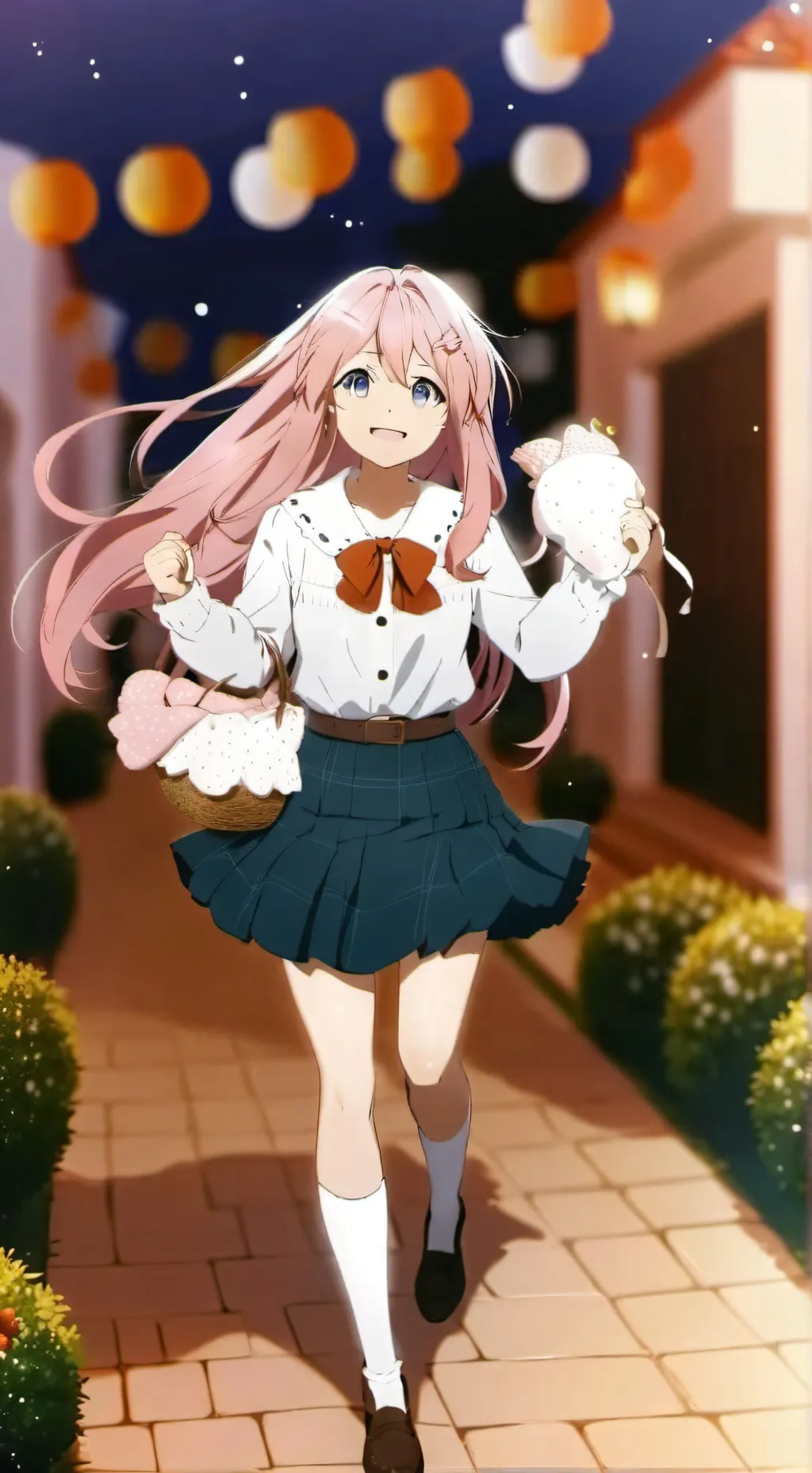 ai character: Ámbar  background