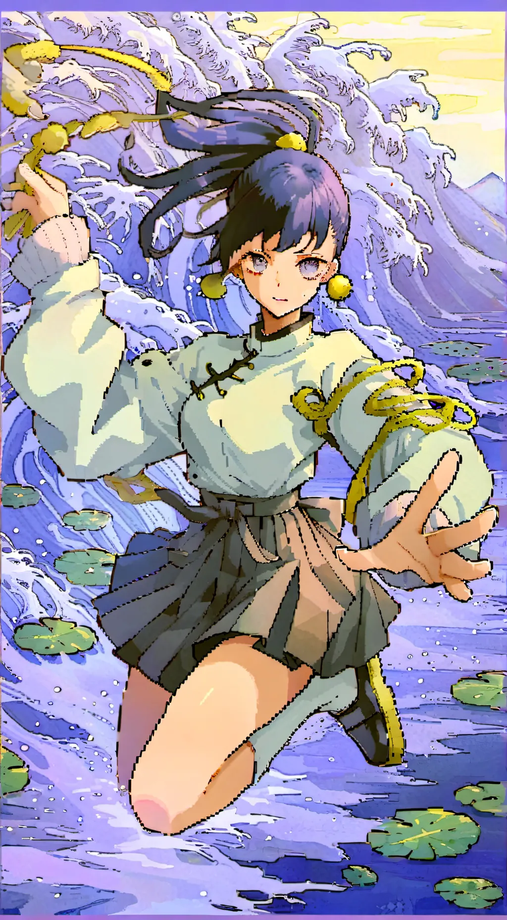 ai character: ¤Sukuna¤ background