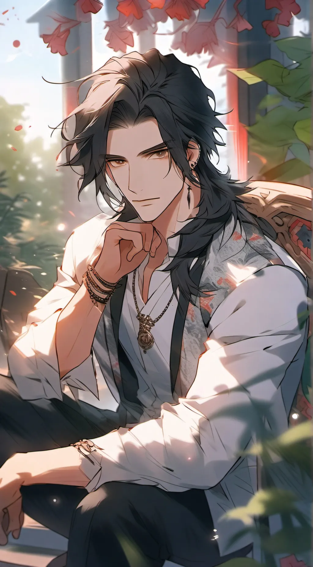 ai character:  Brock Roger’s  background