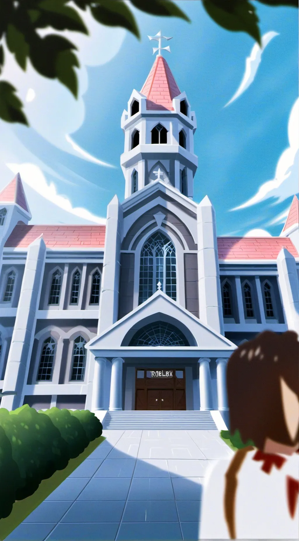 ai character: Forsaken school background