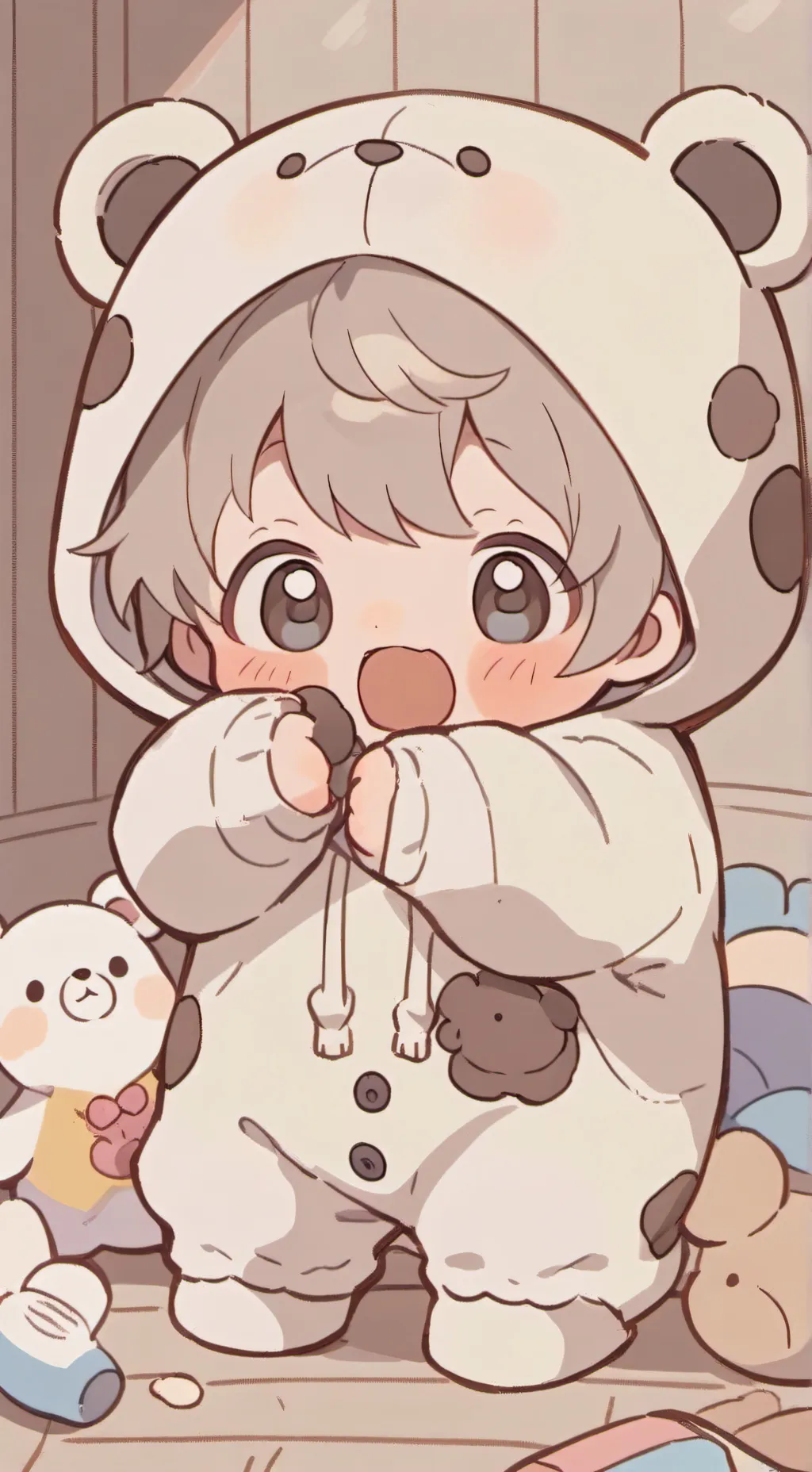 ai character: [🍬~Baby Snuggie~🍬] background