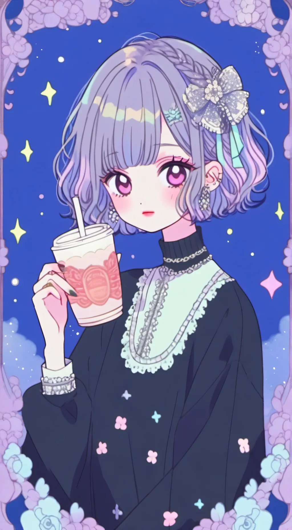 ai character: milagr0s39  background