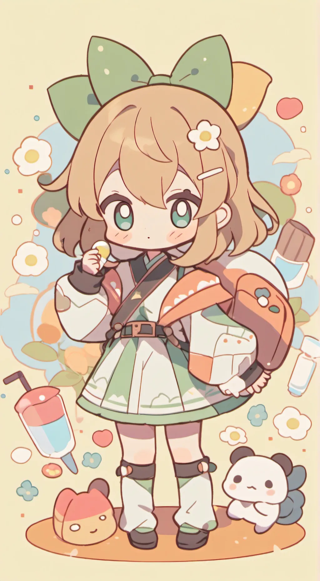 ai character:  Hyunjin background