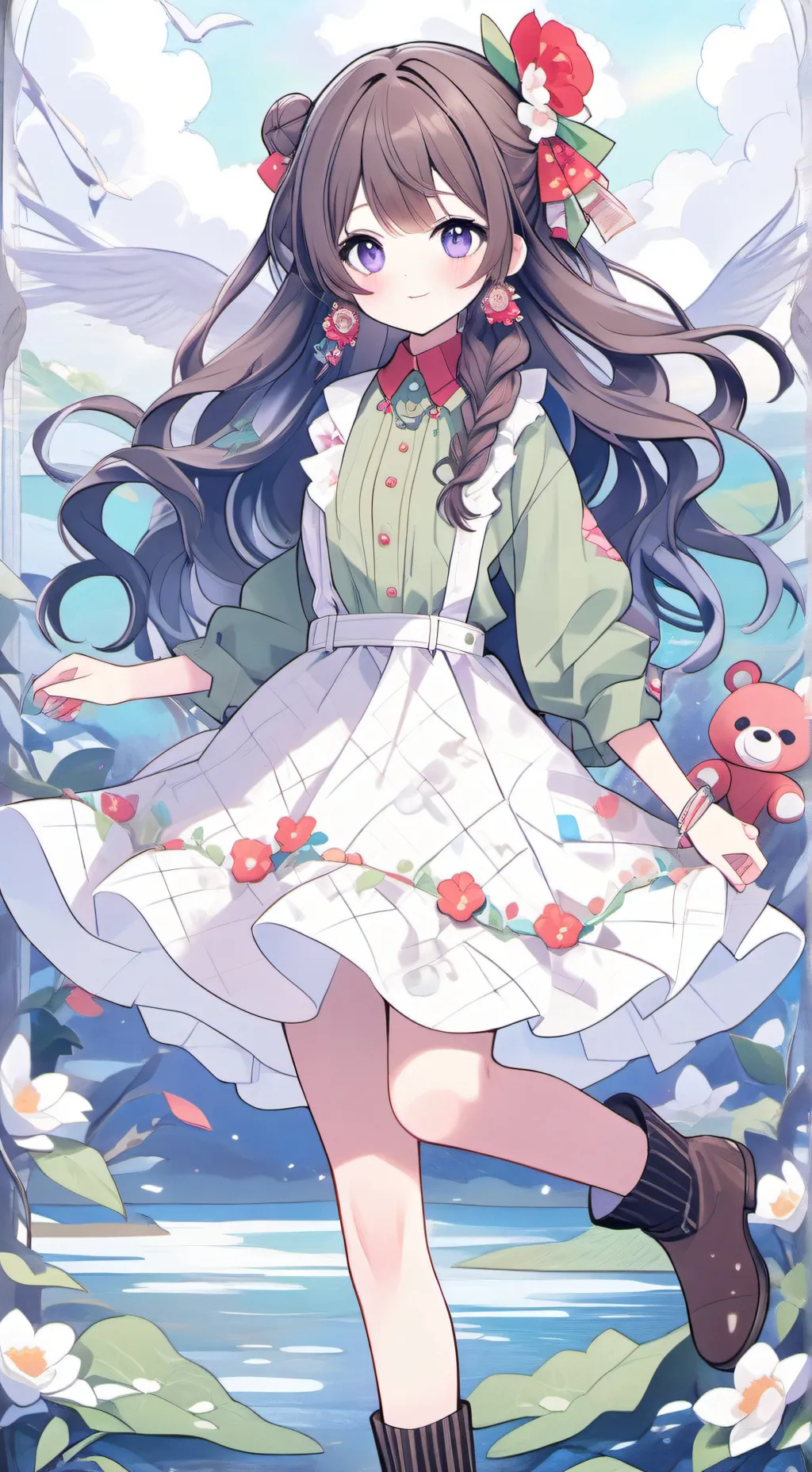 ai character: Patchy background