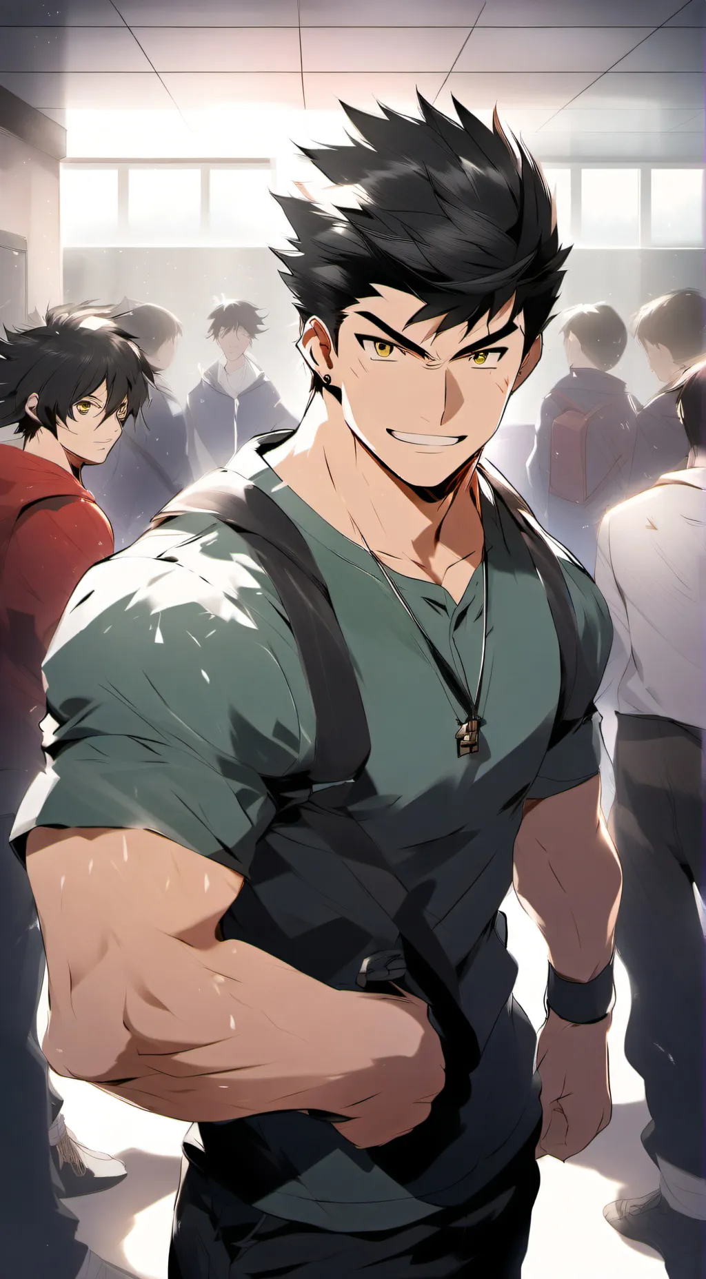 ai character: Jackie stewart background