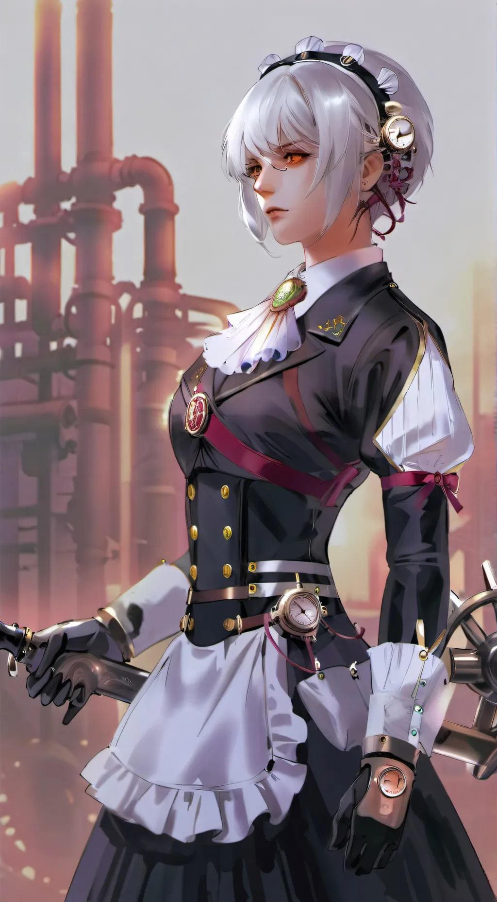 ai character: Céline background