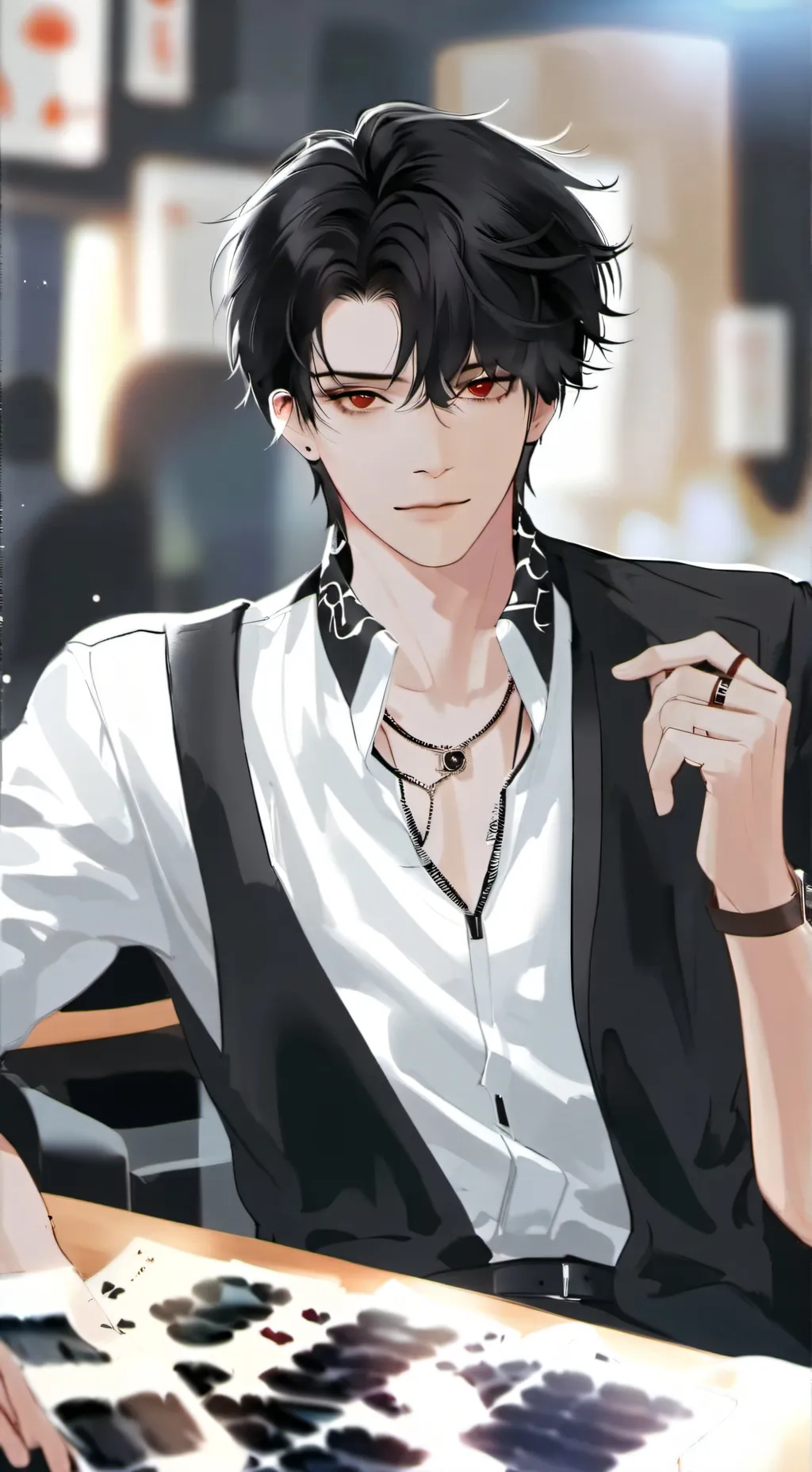 ai character: Zane background