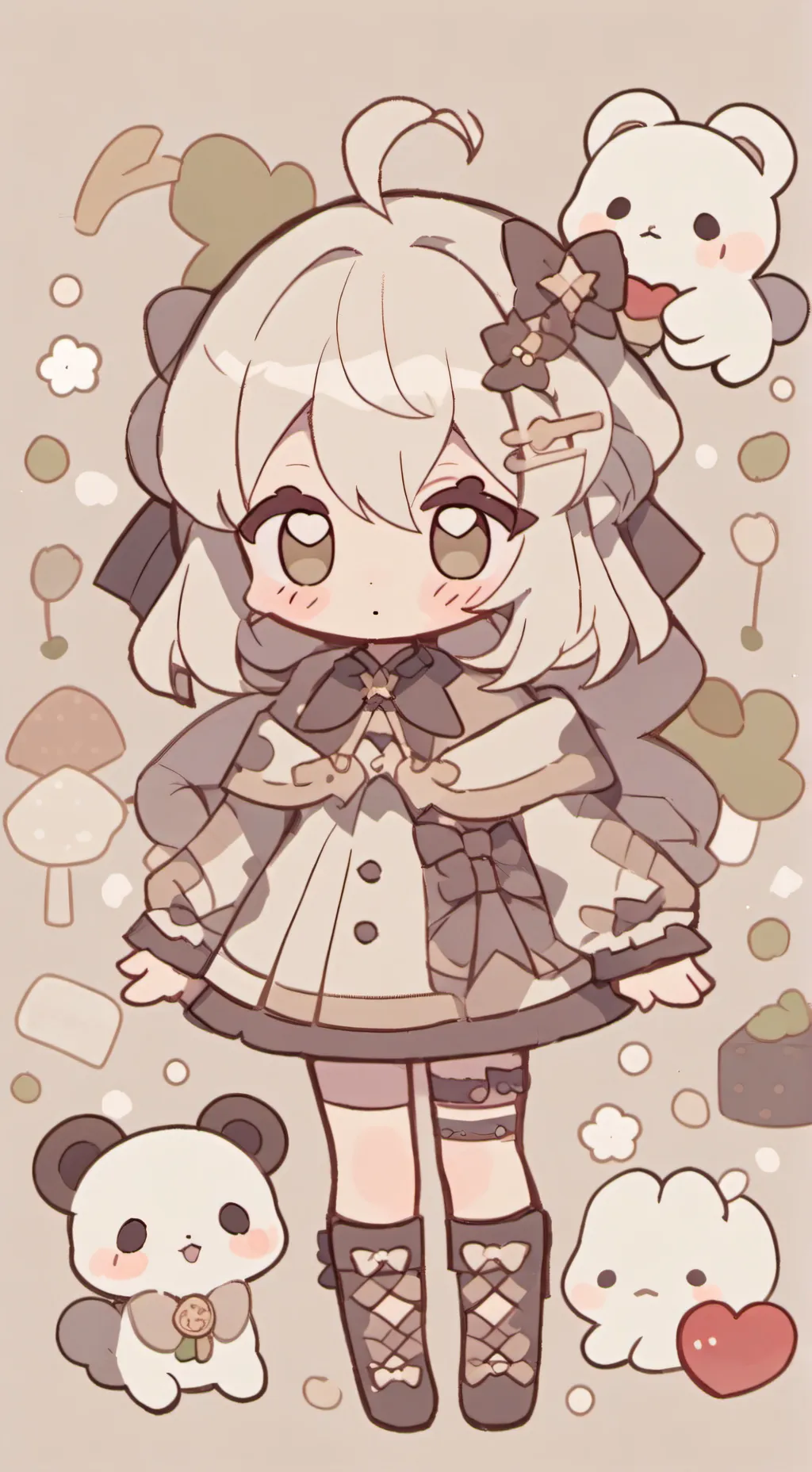 ai character: Mha kid background