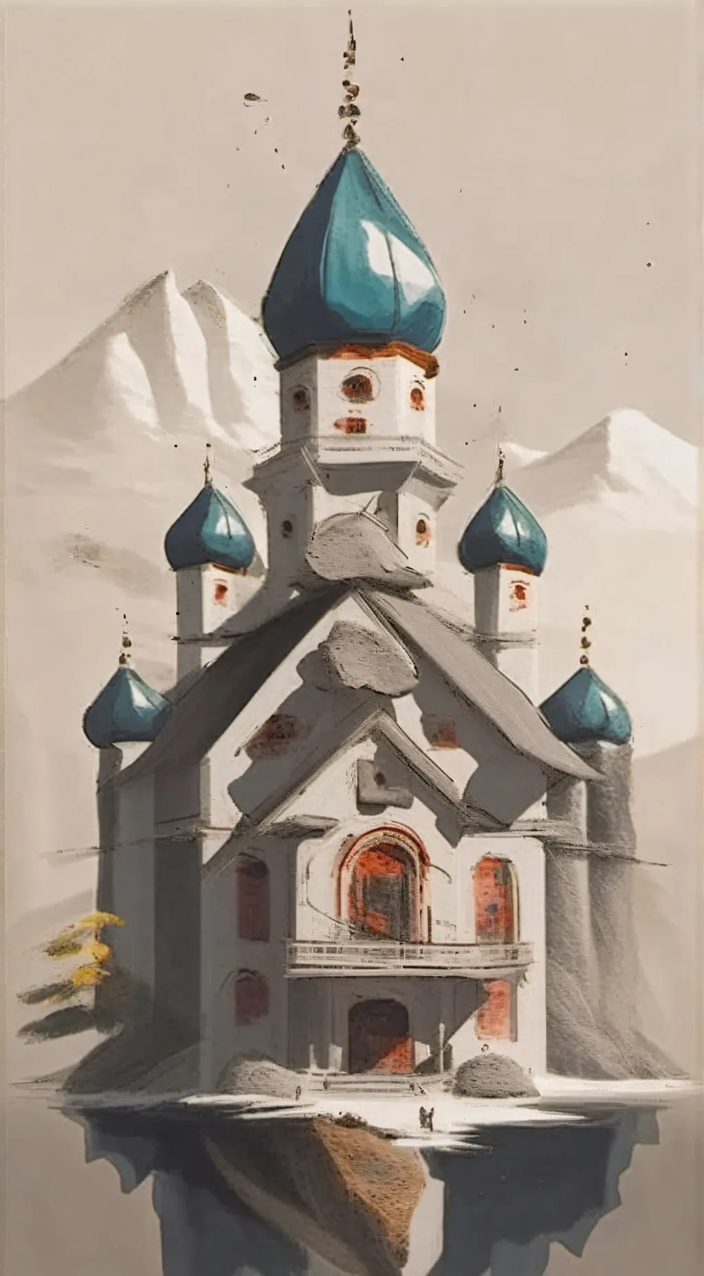 ai character: Smiling critters background